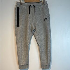 NIKE Unisex Kids Tech Fleece Sweatpants Heathered grey/black size XL